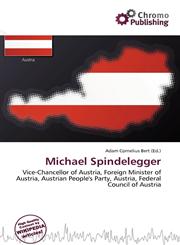 Michael Spindelegger,6136736233,9786136736235