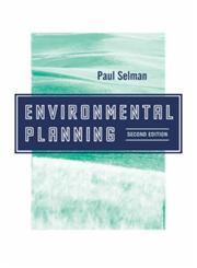 Environmental Planning The Conservation and Development of Biophysical Resources,0761964606,9780761964605