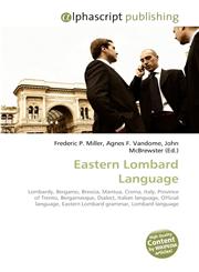Eastern Lombard Language,6130221274,9786130221270