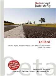 Tallard,6135156772,9786135156775