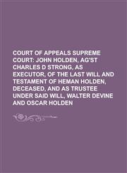 Court of Appeals Supreme Court,1236903994,9781236903990