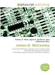 James D. McCawley,6132602208,9786132602206