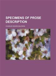 Specimens of prose description,1150954841,9781150954849