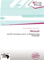 Wcscat,6138882660,9786138882664