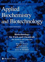 Twenty-Sixth Symposium on Biotechnology for Fuels and Chemicals,1588296970,9781588296979