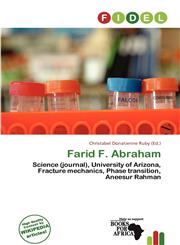 Farid F. Abraham,6138201949,9786138201946