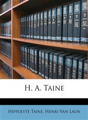 H. A. Taine,1176667017,9781176667013