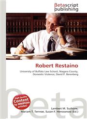 Robert Restaino,6134863998,9786134863995