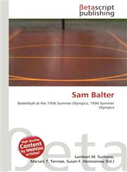 Sam Balter,6135065424,9786135065428