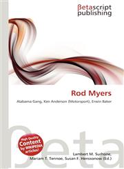 Rod Myers,6137572218,9786137572214