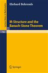 M-Structure and the Banach-Stone Theorem,3540095330,9783540095330
