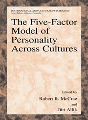 The Five-Factor Model of Personality Across Cultures,0306473542,9780306473548