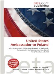 United States Ambassador to Poland,6134734446,9786134734448
