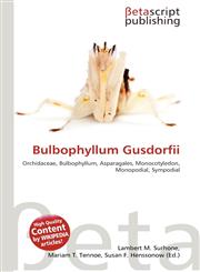Bulbophyllum Gusdorfii,6136209292,9786136209296