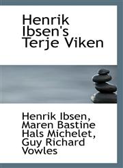 Henrik Ibsen's Terje Viken,1116828863,9781116828863