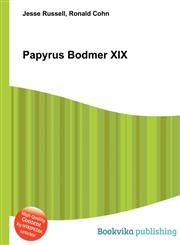Papyrus Bodmer XIX,5512191608,9785512191606