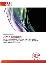 Alvin Maxson,6134959650,9786134959650