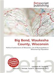 Big Bend, Waukesha County, Wisconsin,6136488949,9786136488943