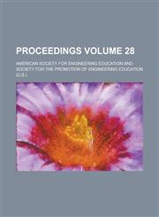 Proceedings Volume 28,1234100398,9781234100391