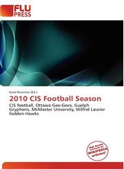2010 CIS Football Season,6135839403,9786135839401