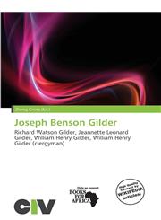 Joseph Benson Gilder,6138369459,9786138369455