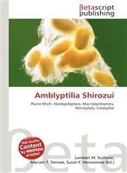 Amblyptilia Shirozui,6136472074,9786136472072