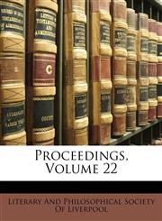 Proceedings, Volume 22,1147472890,9781147472899
