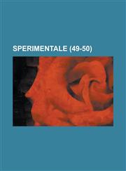 Sperimentale (49-50 ),1154790207,9781154790207