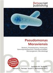 Pseudomonas Moraviensis,6137635856,9786137635858