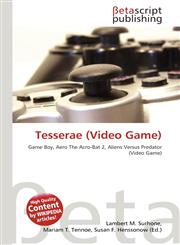 Tesserae (Video Game),613447021X,9786134470216