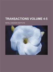 Transactions Volume 4-5,1236176812,9781236176813