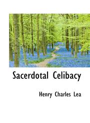 Sacerdotal Celibacy,1115786431,9781115786430