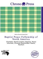 Baptist Peace Fellowship of North America,6201263322,9786201263321