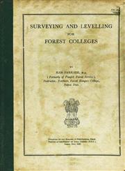 Surveying and Levelling for Forest Colleges