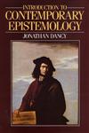 Introduction to Contemporary Epistemology,0631136223,9780631136224