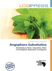 Angophora Subvelutina,6139674247,9786139674244