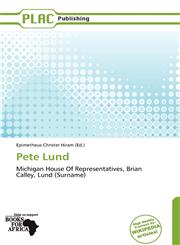 Pete Lund,6139105587,9786139105588