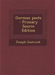 German poets  - Primary Source Edition,1293233447,9781293233443