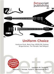 Uniform Choice,6135237853,9786135237856