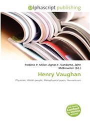 Henry Vaughan,6134105279,9786134105279