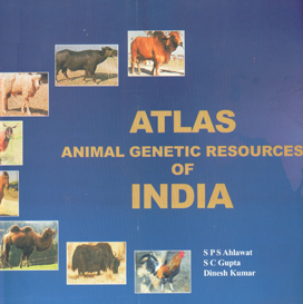 Atlas Animal Genetic Resources of India,8170194504,9788170194507