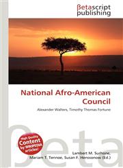 National Afro-American Council,6135442678,9786135442670
