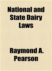 National and State Dairy Laws,1154917878,9781154917871