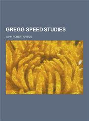 Gregg Speed Studies,1230860045,9781230860046