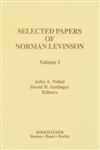 The Selected Papers of Norman Levinson,0817638628,9780817638627