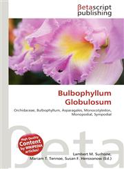 Bulbophyllum Globulosum,613620987X,9786136209876