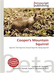 Cooper's Mountain Squirrel,6135317822,9786135317824