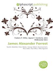 James Alexander Forrest,6135624741,9786135624748