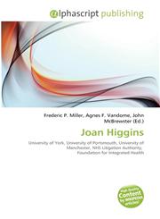 Joan Higgins,6134333522,9786134333528