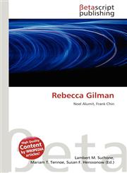 Rebecca Gilman,613620570X,9786136205700